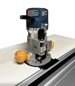 Guide Rail Adapter for Bosch 1617 Plunge & Fixed Base - All Tracks - Made in USA - Picture 1 of 5