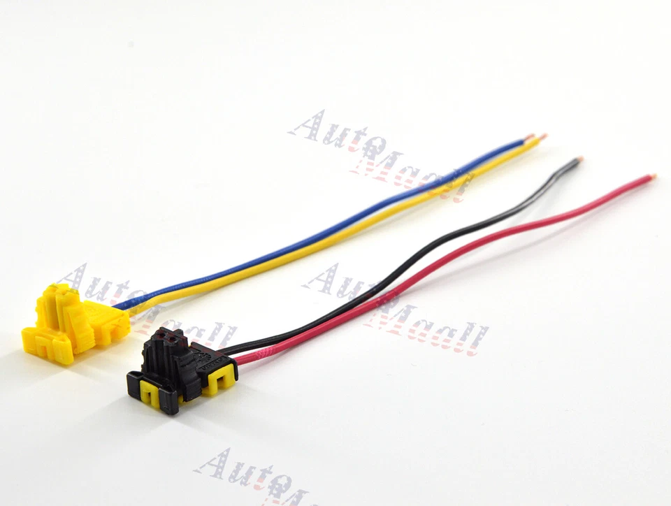 Conector de cable de enchufe de resorte de reloj 2 piezas para Mercedes-Benz GLK350 ML550 R350 CLK350 Foto 1 de 4