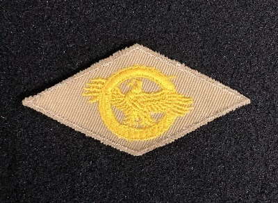 US WWII Patch US Ruptured Duck Honorable Discharge Veteran Patch Embroidered NOS - Image 1 of 4