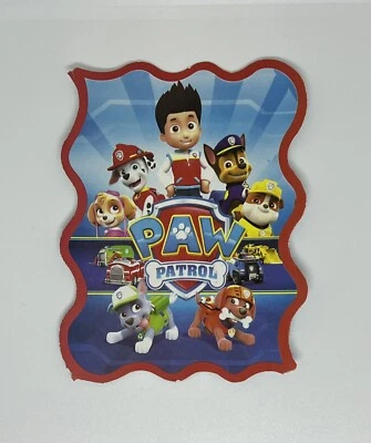 10 ct. Pacote - Convites de festa Paw Patrol / 10 convites de Paw Patrol - Imagem 1 de 2