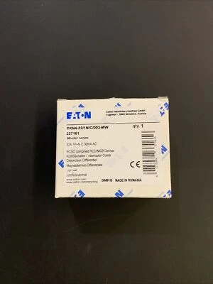 Eaton 237161 interruttore magnetotermico differenziale classe AC 1P+N 32A-0.03A  - Immagine 1 di 2