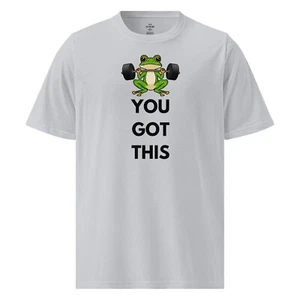 Under Armour Tee Shirt S-2XL Relaxed "You Got This" Frog Short Sleeve Crew Neck - Picture 1 of 27