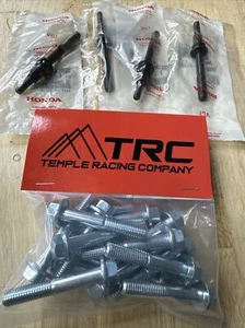 TAPA DE CÁMARA TRC B16 B18C PERNOS CULATA VTEC GSR INTEGRA B18C1 B18C JDM - Imagen 1 de 15