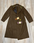 Vintage Mantel Wolle Sowjetzeit Militäruniform Soldat. Größe 46-2.