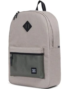 Herschel HERITAGE Freizeit Rucksack Backpack Schulrucksack Light Khaki Forest Ni - Picture 1 of 4