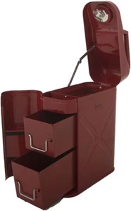 Trail Can Utility/Tool Box | Red, Fits 5-Gallon Metal Gas Can Mounts | 86619 | U - Picture 1 of 2