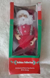 Vintage Dancing Santa Singing Animated Holiday Collection Christmas Decoration - Picture 1 of 5