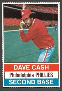 1976 HOSTESS #40 Dave Cash PHILADELPHIA PHILLIES ( Full Lines ) NM A - Picture 1 of 2