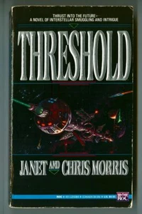 THRESHOLD by Janet and Chris Morris! Vintage 1991 ROC Science Fiction Paperback! - Foto 1 di 2