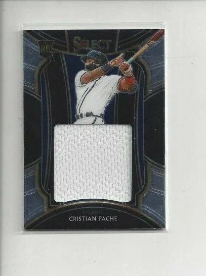 2021 Panini Select Cristian Pache Jumbo Relic RC Atlanta Braves Rare A822 - Image 1 of 1