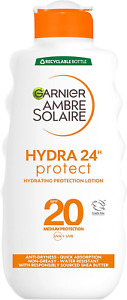 Garnier Ambre Solaire Ultra-Hydrating Shea Butter Sun Protection Cream SPF20, ml