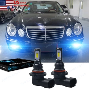 For Mercedes-Benz C230 2002-2007 2Pcs 8000K LED Fog Light Bulbs Kit - Picture 1 of 12
