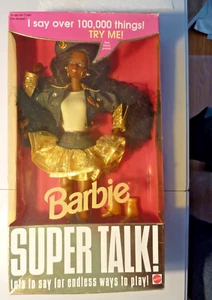 Barbie Super Talk African American doll 1994 Mattel 12379 - Picture 1 of 4