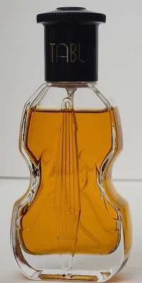 TABU EAU DE COLOGNE 1,5 OZ por DANA DESCONTINUADO SIN CAJA Bajo Relleno Foto 1 de 3