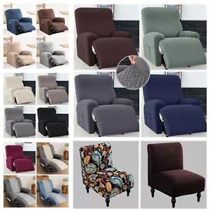 Stretch Recliner Chair Slipcover Cover Protector for Lazy Boy Sofa - Picture 1 of 56