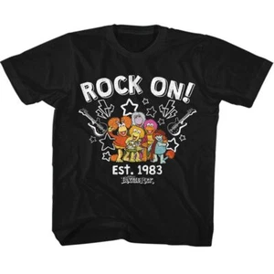 Kids Fraggle Rock Guitars And Stars TV Shirt - Picture 1 of 3