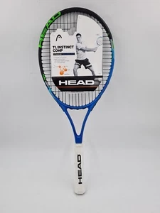 HEAD Ti. Instinct vorbesaitet 27 Zoll Tennisschläger schwarz/blau 4 1/4 Zoll Griff - Bild 1 von 3