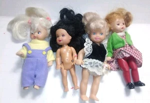 Lot 4 Misc. Barbie Chelsea & Kelly Clone 4” Doll And Friends A81 - Picture 1 of 8