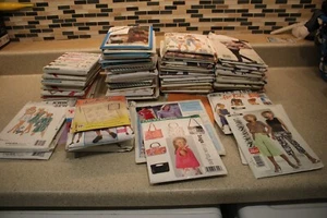 Sewing Patters Lot of 76 Vintage 60's 70's 80's 90's Mcalls Simplicity Butterick - Picture 1 of 14