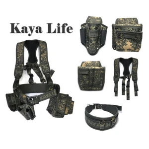 Korea KAYA military Work Tool Belt Suspenders KL-900,910,950,911,901,926 Pouch - Picture 1 of 7