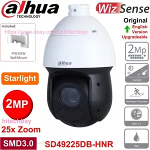 Dahua SD49225DB-HNY 2MP Starlight 25x Zoom IR100m Network PTZ Camera PoE SMD3.0 - Picture 1 of 5