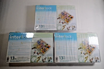 Darice Interlock Modular Storage System Containers Organizers - Image 1 of 4