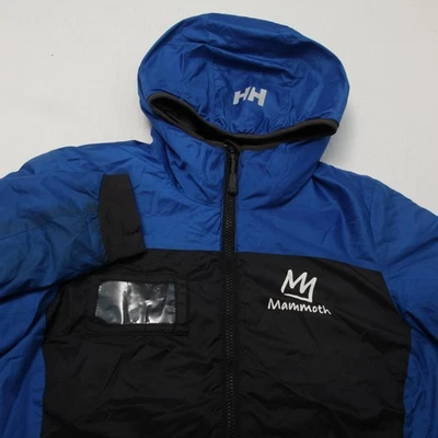 Helly Hansen куртка женщин средний синий черный с капюшоном PrimaLoft изолированный мамонт - Изображение 1 из 4