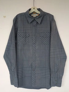 Quicksilver Edition Custom Fit Men's Button Shirt Pearl Snaps Western Blue Sz XL - Picture 1 of 14