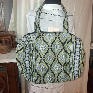 Vera Bradley Retired Pattern Cambridge 2007 Small Duffle Bag. D308 - Picture 1 of 6