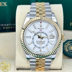 New/unworn Rolex 2025 Sky-Dweller 336933, two tones Jubilee bracelet 42mm. - Picture 1 of 14