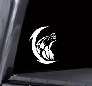 Wolf Moon #1 Vinyl Decal Sticker for Car Truck Window Laptop Bottle or Anywhere! - Picture 1 of 4