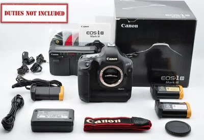 [Fast Neu Canon EOS-1D Mark III 10.1 Mp DSLR Kamera 10k Verschluss W/ Box Japan - Bild 1 von 4