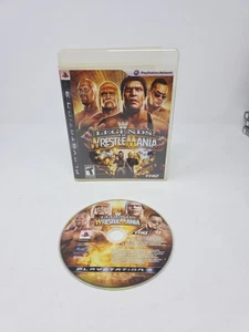 WWE Legends of WrestleMania PlayStation 3 PS3 Disc und Hülle ohne Handbuch - Bild 1 von 8