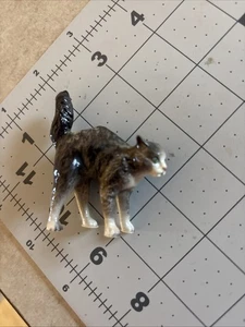 Vintage Hagen Renaker Scaredy Cat Scared Cat Miniature Figurine 2.25" Retired - Picture 1 of 8