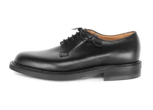 ZAPATOS DERBY JOSEPH CHEANEY Oferta Negro Hecho a Mano Inglaterra 7 F - Imagen 1 de 4