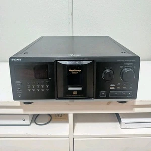 Sony CDP-CX355 Mega Storage 300 Disc CD Changer Player w/ NEW BELTS - Picture 1 of 7
