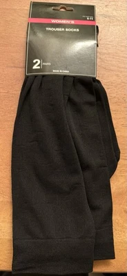 裤袜 Greenbrier 尺寸 6-11 黑色 2 包 职业工作袜 — 第 1/3 张图片