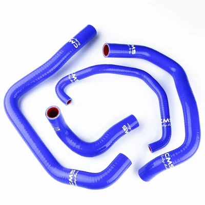 BLUE Silicone Radiator Hose Pipes Kit For 2005 2006 Kawasaki Ninja ZX-6R ZX636C - Image 1 of 4