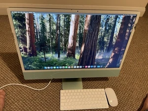 Apple iMac 24" 4.5K Retina M3 2023 8GB 256GB SSD 2 Ports - See Description!! - Picture 1 of 16