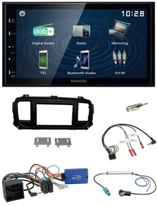 Kenwood 2DIN Bluetooth Lenkrad USB DAB Autoradio für Citroen Spacetourer Jumpy o - Bild 1 von 10