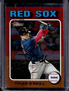2024 Topps Heritage High Number Tyler O'Neill Chrome #337/699 Red Sox - Picture 1 of 2