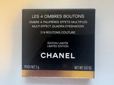 CHANEL LES 4 OMBRES BOUTONS 219 BOUTONS COUTURE EYESHADOW NEW LIMITED EDITION 25 - Image 1 of 4
