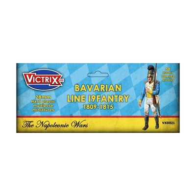 Victrix Histórico Napoleónico Mini 28m Línea Bavariana Infantería 1809-1 Paquete Nuevo Foto 1 de 2
