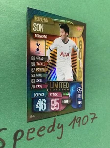Topps Champions League 19 20 EXTRA Limited Son LE4G Tottenham Match Attax - Bild 1 von 1