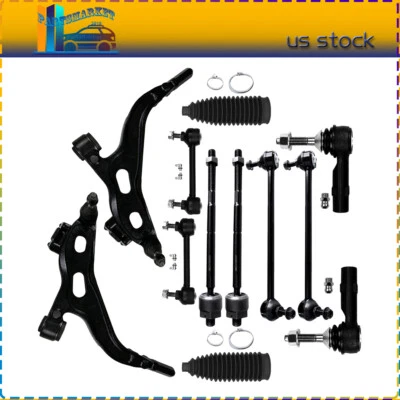 Brazo de control de extremo de barra estabilizadora de extremo de barra estabilizadora delantero de 12 piezas para Ford Freestyle 2005-2007 Foto 1 de 4