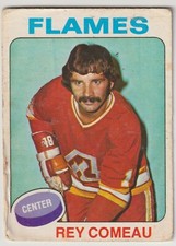 1975-76 OPC Rey Comeau Card #248 Atlanta Flames
