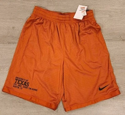 ✅Shorts masculinos grandes Nike Dri-Fit Texas Longhorns Performance Team malha DR3212-802 - Imagem 1 de 4