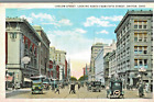 VIntage Postcard-Ludlow Street, Looking North from 5th Street, Dayton, OH