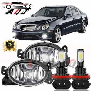 2X Lámpara antiniebla LED mejoras para Mercedes Benz W211 E320 E350 E550 2007-2009 - Imagen 1 de 16