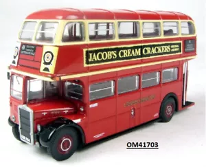 Corgi Bus OM41703 1/76 scale RTW Double Decker bus LONDON TRANSPORT - Foto 1 di 3